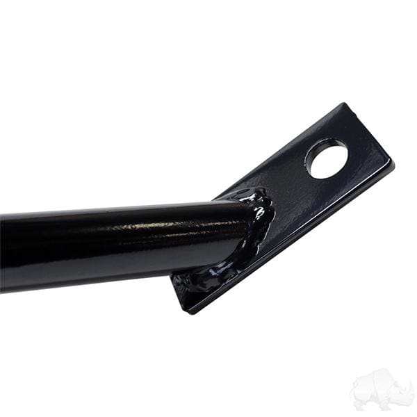 Ezgo rxv golf cart black powder coated front brush guard