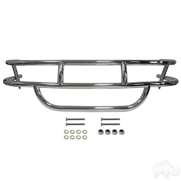 Ezgo txt golf cart stainless steel brush guard