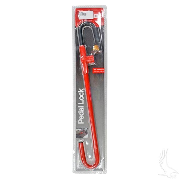gas pedal lock Golf Cart Pedal Lock - Security by The Club
