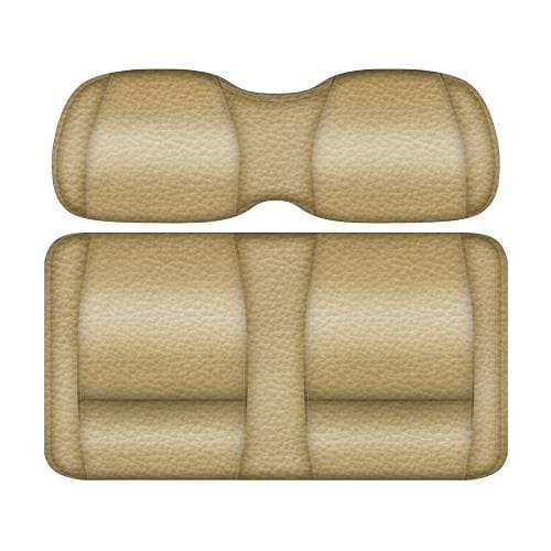 Golf Cart Replacement Rear Seat Cushions-  Doubletake Veranda Club car EZGO Yamaha Sand