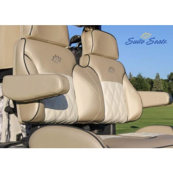 Suites Seats Villager Touring Edition - Custom Golf Cart Seat Cushions - CLUB CAR