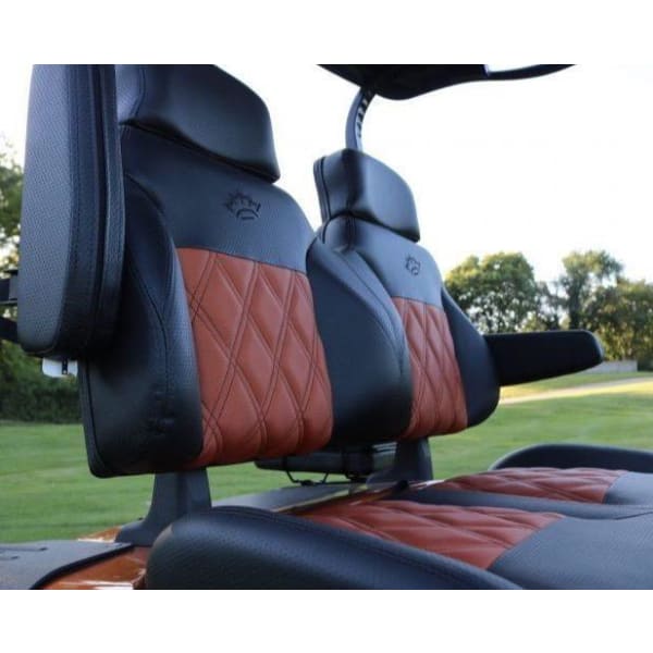 Suites Seats Villager Touring Edition - Custom Golf Cart Seat Cushions - CLUB CAR