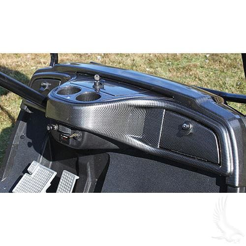 Yamaha DRIVE Carbon Fiber Custom Golf Cart Dash Kit